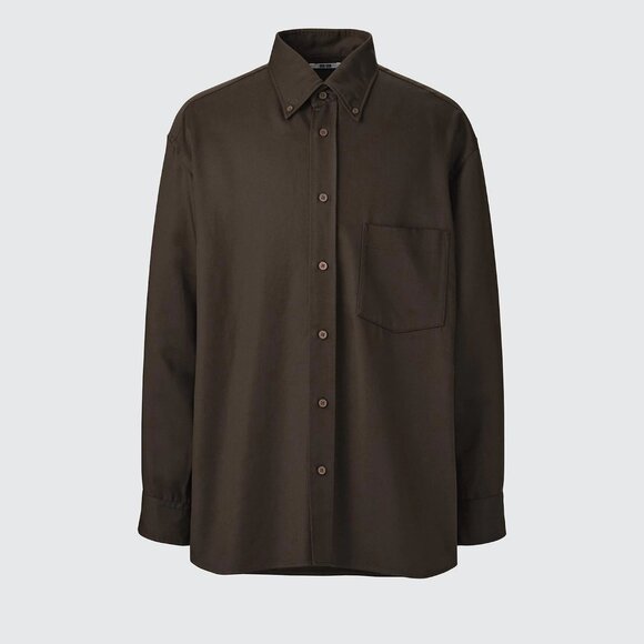 Drape Shirt (Uniqlo U; Fall/Winter 2024: Lightness in Protection) - Picture 1 of 6